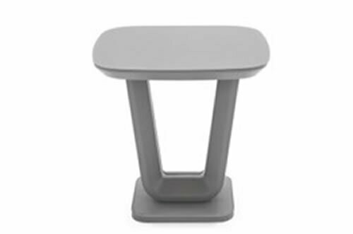 London Lamp Table - Light Grey Matt 500