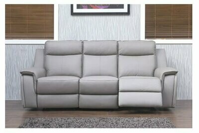 Infinity 3 Seater Reclining Sofa - Taupe Grey