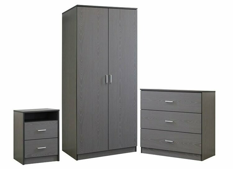 The Metz Grey Bedroom Set