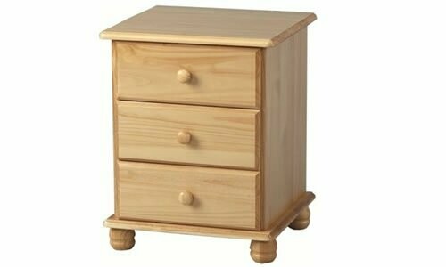Sail 3 Drawer Pine Locker - Antique Pine