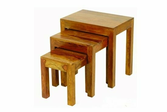 Sheesham nest of tables