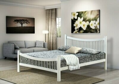 4.6 Jordy Bed Frame White