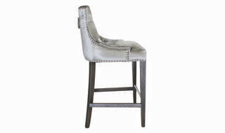 Belhaven Bar Chair Pewter.