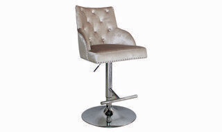 Kent Gas Lift Bar Stool Champagne.