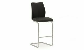 Ellie Bar Chair Black.