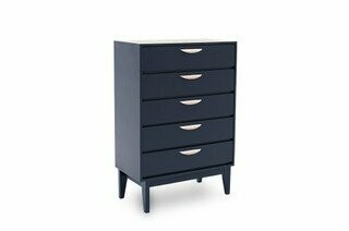 Lola 5 Drawer Chest - Blue
