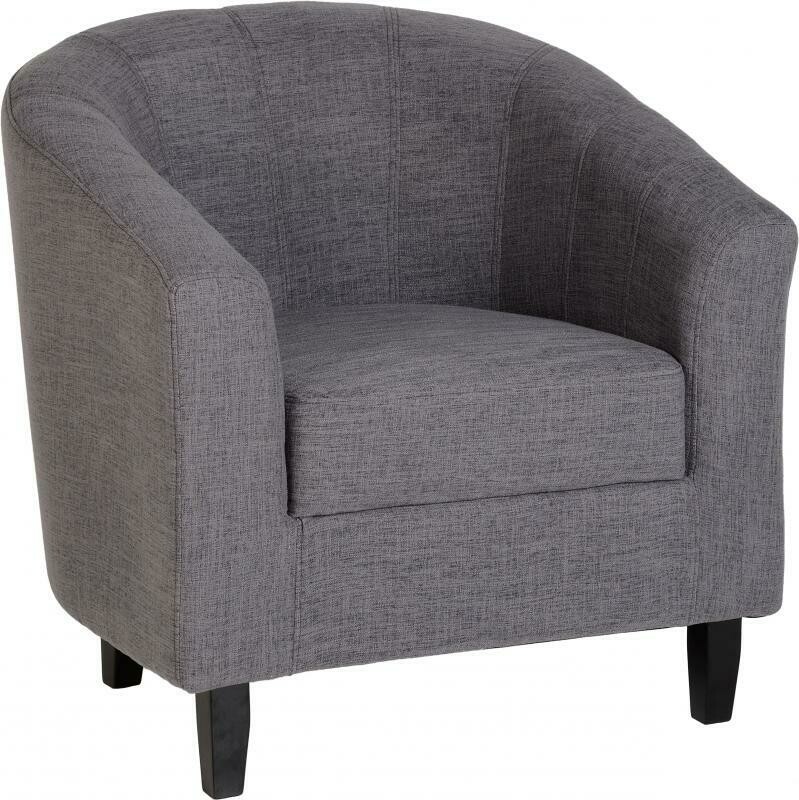 Tess Tub Chair Grey.