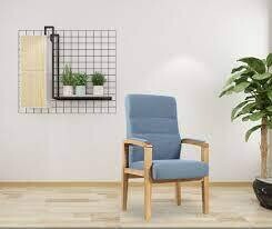 Jake Blue Fireside Chair.