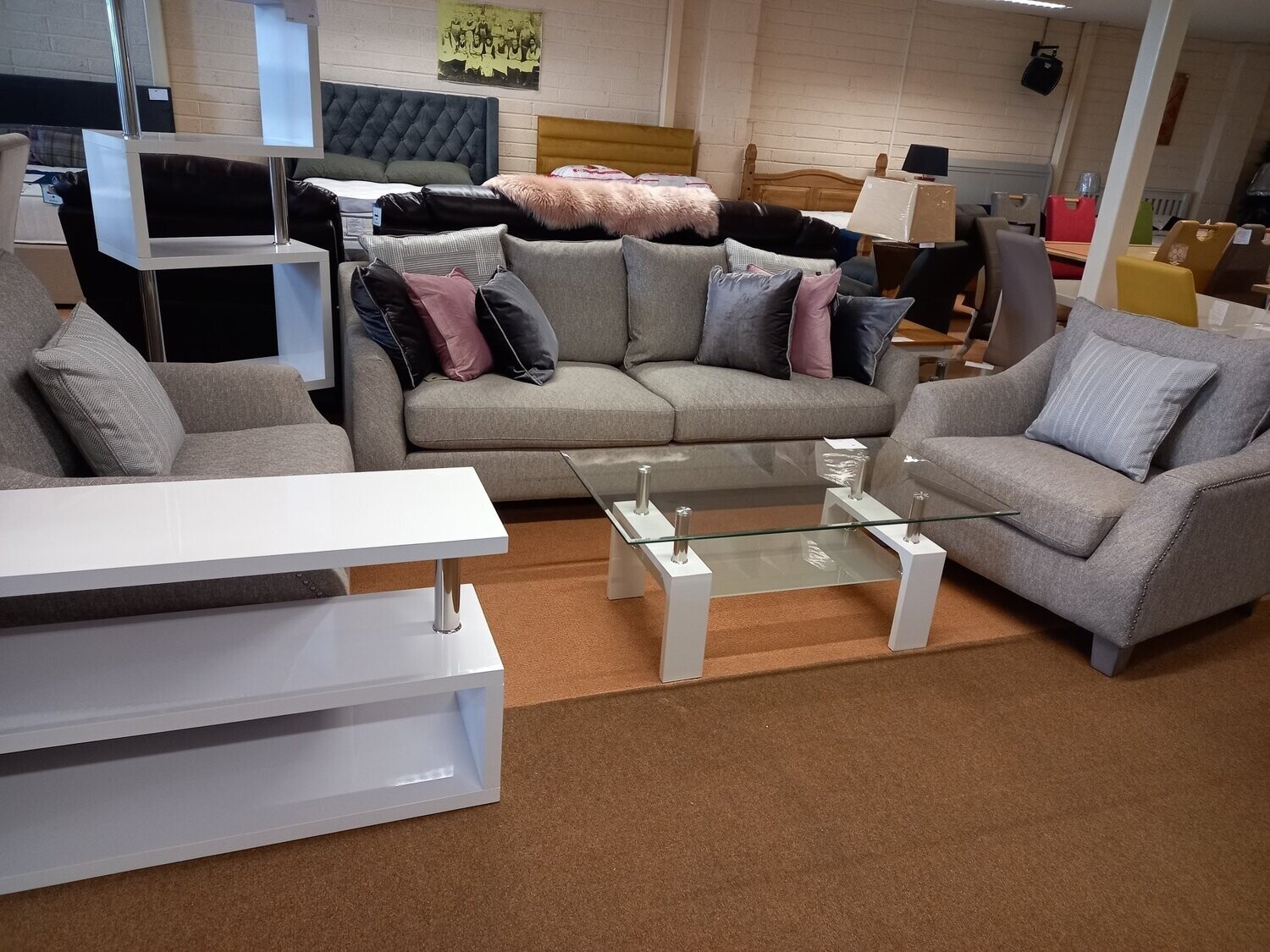 Lyra 3.1.1. Grey Suite.Was €1,900 Now €1,399. FLOOR MODEL.
