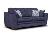 Trent  3 Seater Couch Midnight Blue.