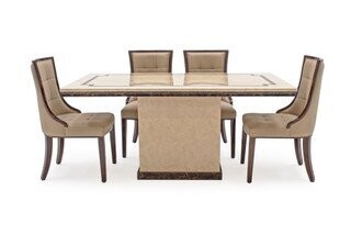 Alfred 1.8 Cream Marble Table Only.20% off was €849 NOW €679.
