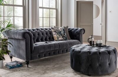 Darwin Grey 3 Seater. DELIVERY LEAD TIME 2-3 WEEKS. Was €1400 NOW €899