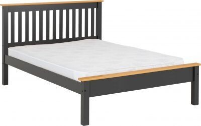 5ft Cannes Grey & Oak Frame. Lead time 4 - 7 days.