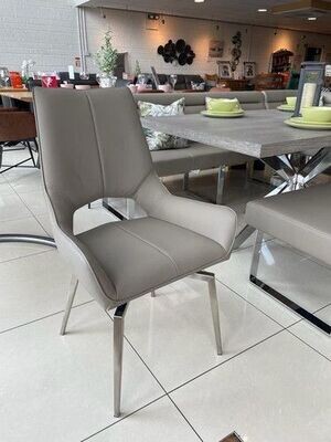 Loire Swivel Chair Taupe