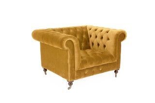 Darwin 1 Seater - Mustard