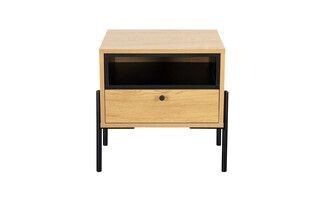 Madrid 1 Drawer Oak Unit