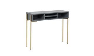 Madrid Grey & Gold Console39
