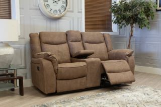 Brook 2 Seater Recliner with Console