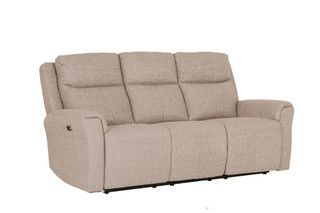 Rome 3 Seater Electric Reclining Couch