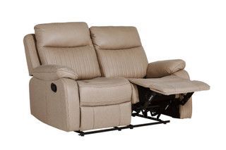 Bromley 2 Seater Recliner Taupe