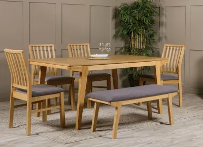 Coops Table 4 Chairs & Bench
