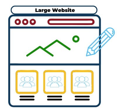 Large Website Design Package Large Website Design Package