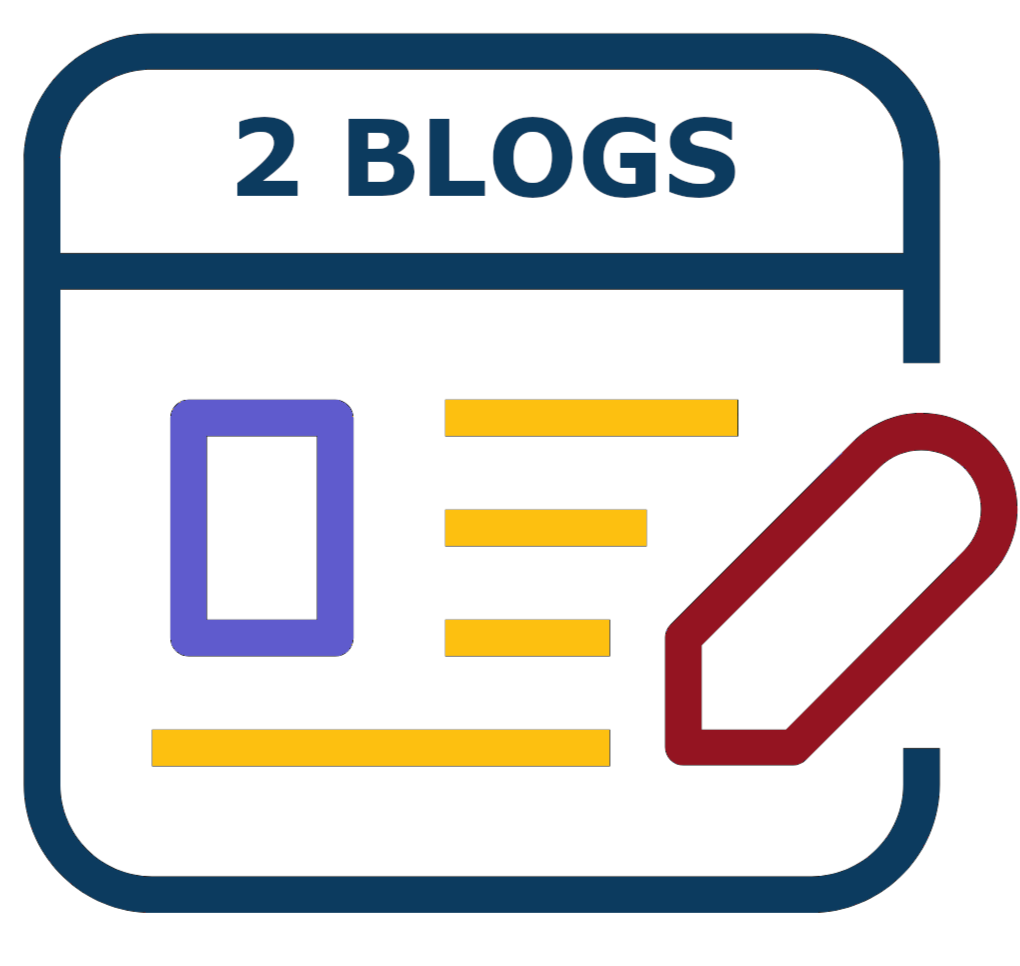 2 Blog Posts Per Month