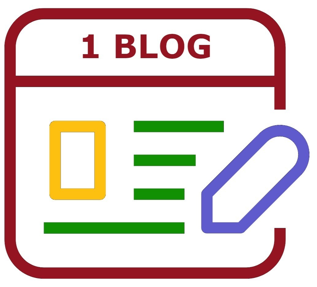 1 Blog Post Per Month