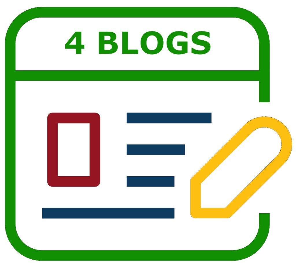 4 Blog Posts Per Month