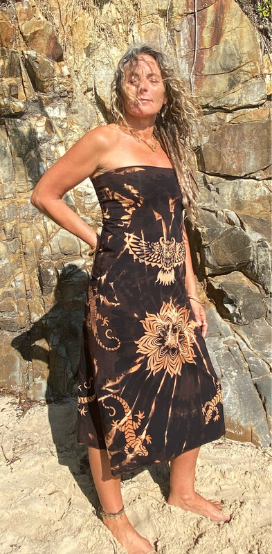 Convertible Maxi Skirt/ Midi Dress 