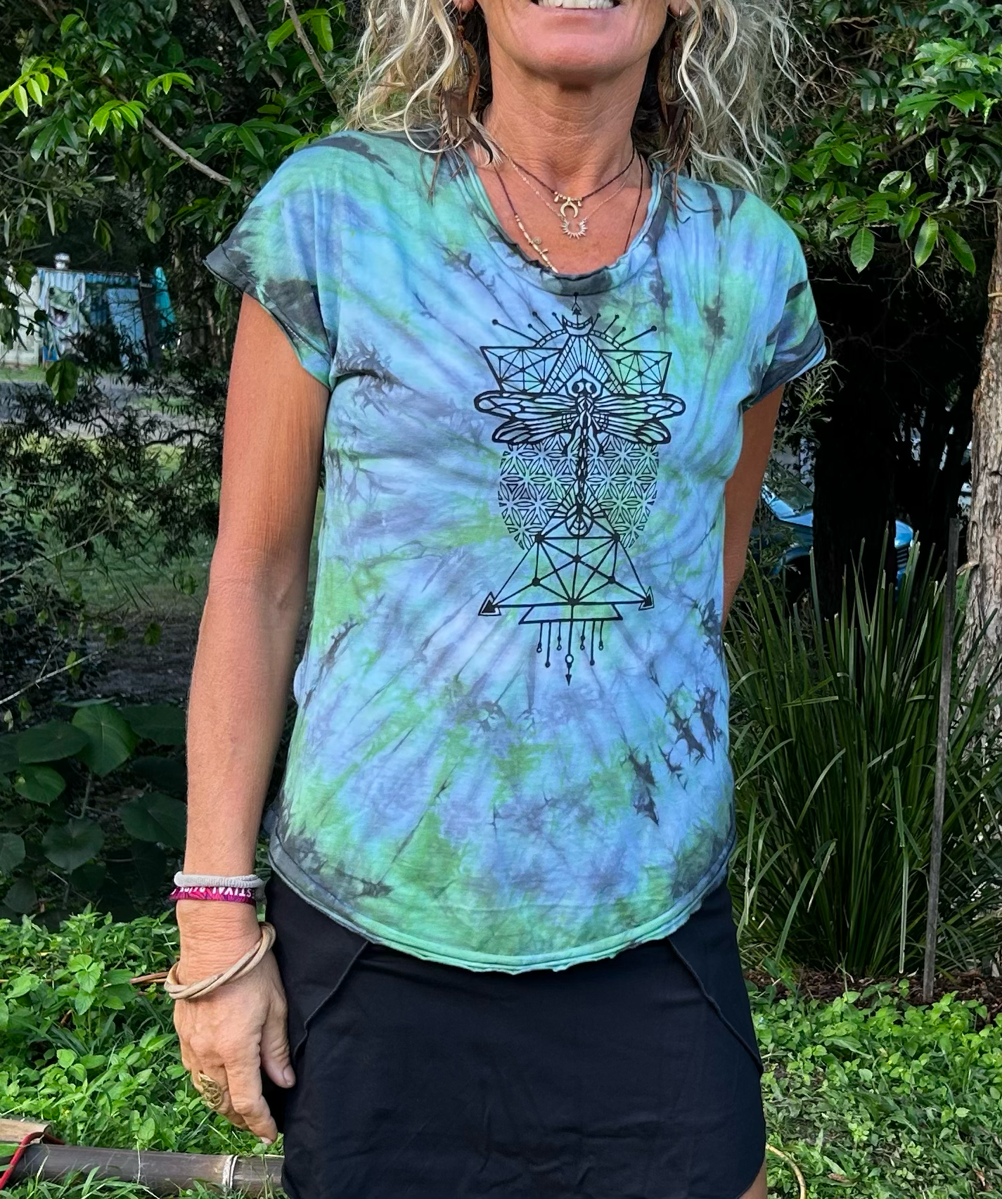 Tie Dyed Organic Cotton Tees