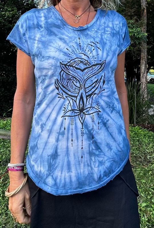 Tie Dyed Organic Cotton Tees
