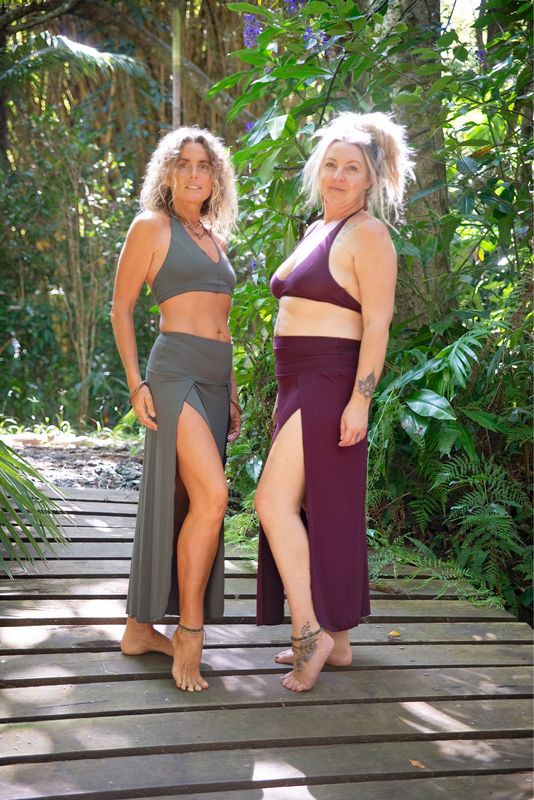 Bamboo Lotus Skirt
