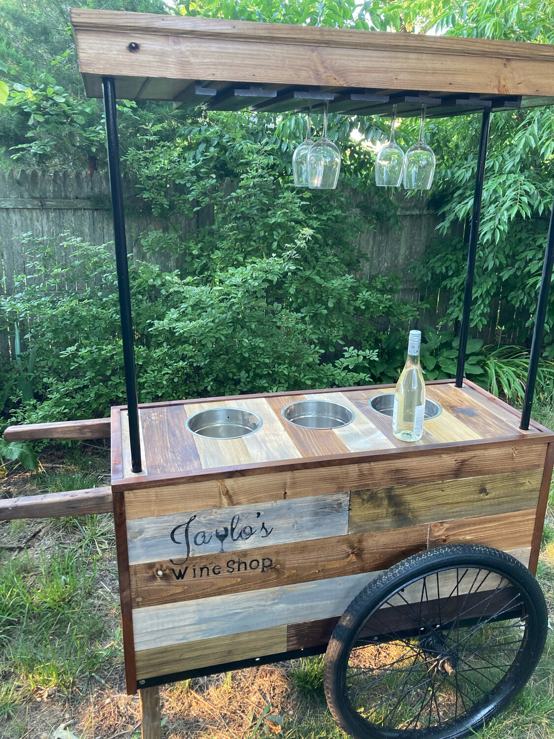 Wine And Bubbly Cart Rental
