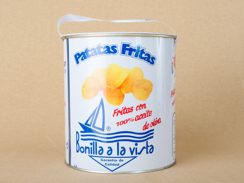 Bonilla a la Vista Spanish Potato Chips - 500g Tin