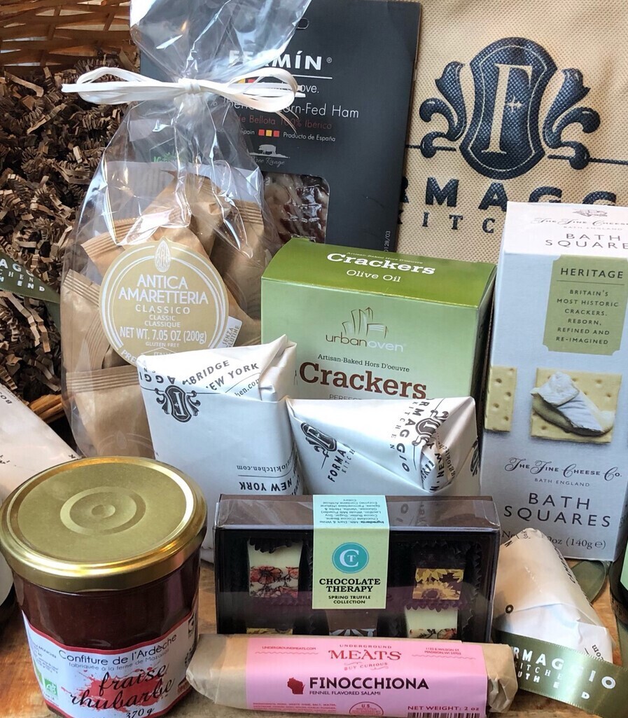 Cheese & Charcuterie Gift Basket or Tote - Extra Large