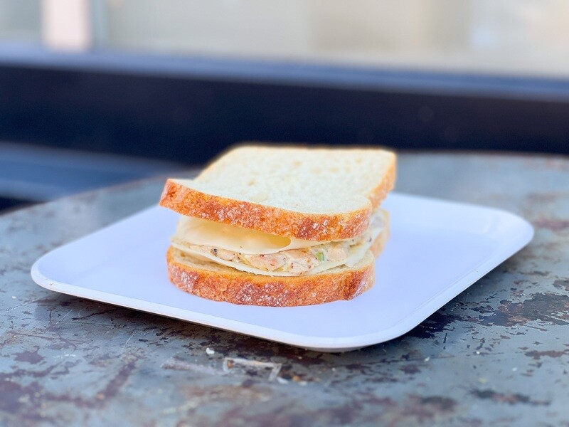 Chicken Salad &amp; Cheese Sandwich