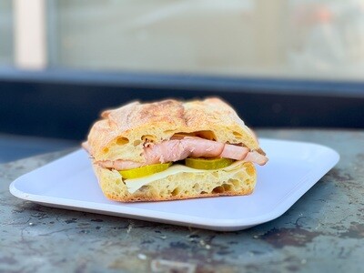 Ham and Swiss Sandwich
