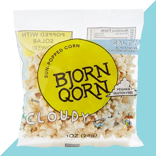 Bjorn Qorn "Cloudy" Popcorn 1oz