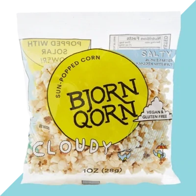 Bjorn Qorn &quot;Cloudy&quot; Popcorn 1oz