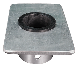 Gunnel Mount, Top Flat Sleeved 1.5" Gunnel Mount, Top Flat Sleeved 1.5"
