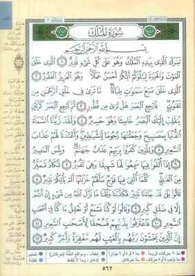 Juz Tabarak (Part 29), Tajweed