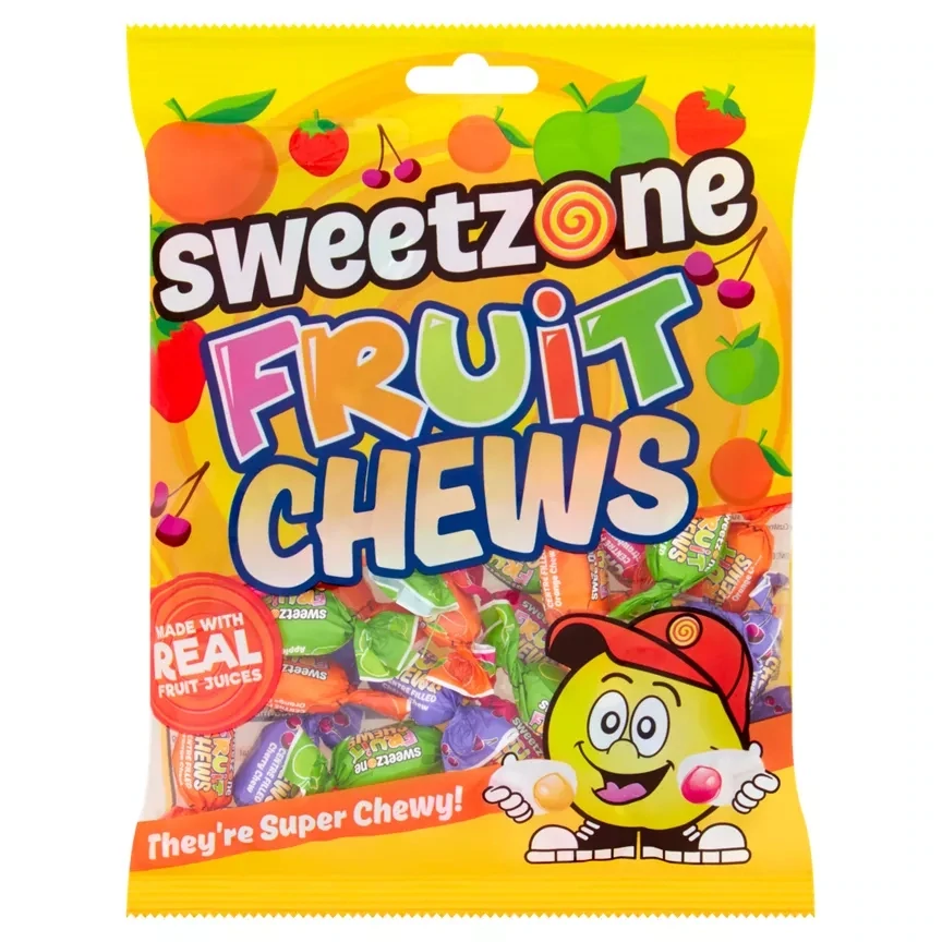 Sweetzone Fruit Chews 180g (Halal)