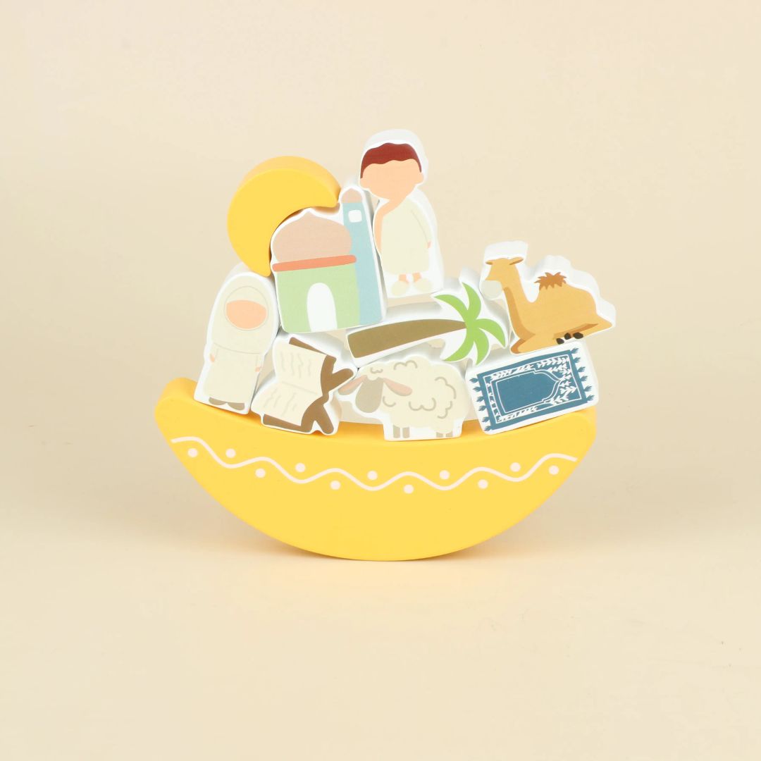 My Little Muslim Balance Me Stacking Blocks - Montessori Toy