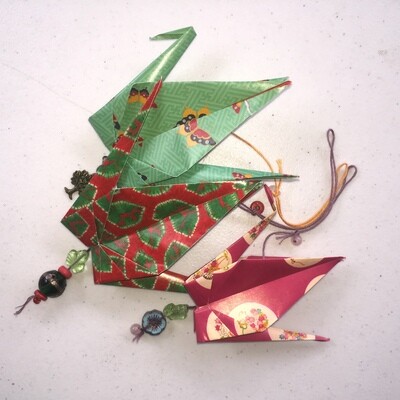 Origami Cranes Handcrafted at Great Tree