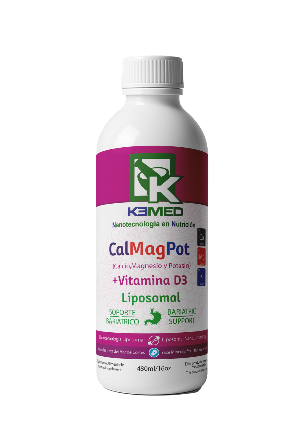 Calmagpot - Calcio Magnesio Potasio (Bariátrico)