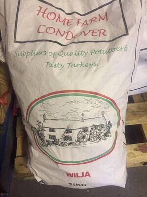 Potatoes Wilja 25kg Sack-