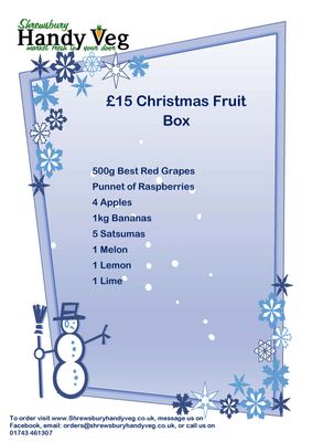 £15 Christmas Fruit Box
