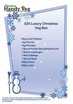 £20 Luxury Christmas Veg Box