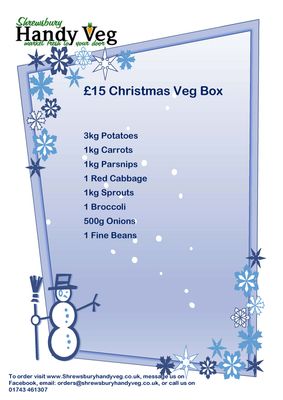 £15 Christmas Vegetable Box